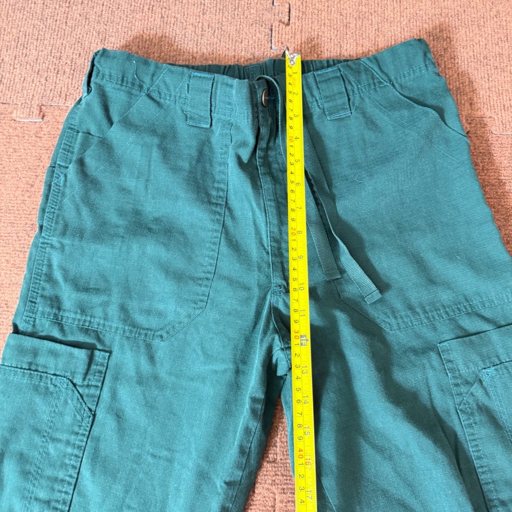 Carhartt Medical Scrub Pants Womens Regular Forest Green Ripstop Cargo C54108 A+ - Picture 3 of 9